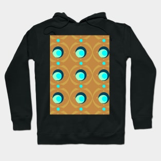 Beads and Scallops on Gold Hoodie